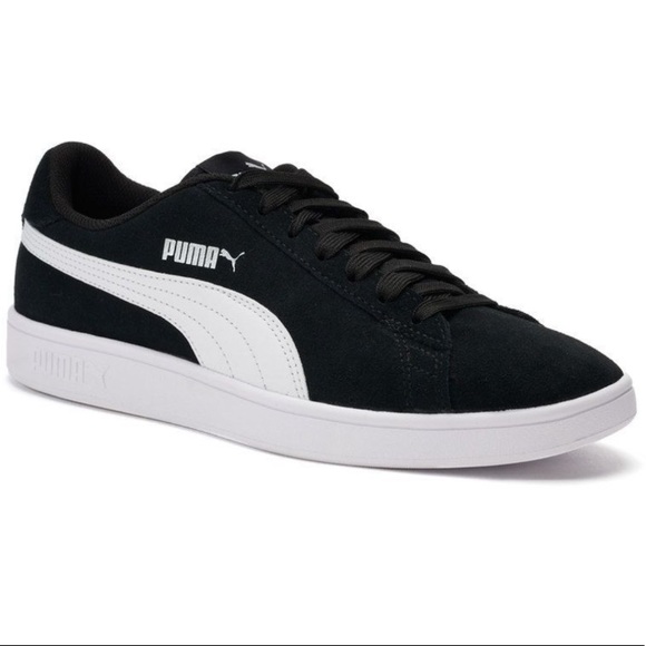 Menβs Puma Suede Leather Smash Sneaker Shoes Kicks - Picture 2 of 8